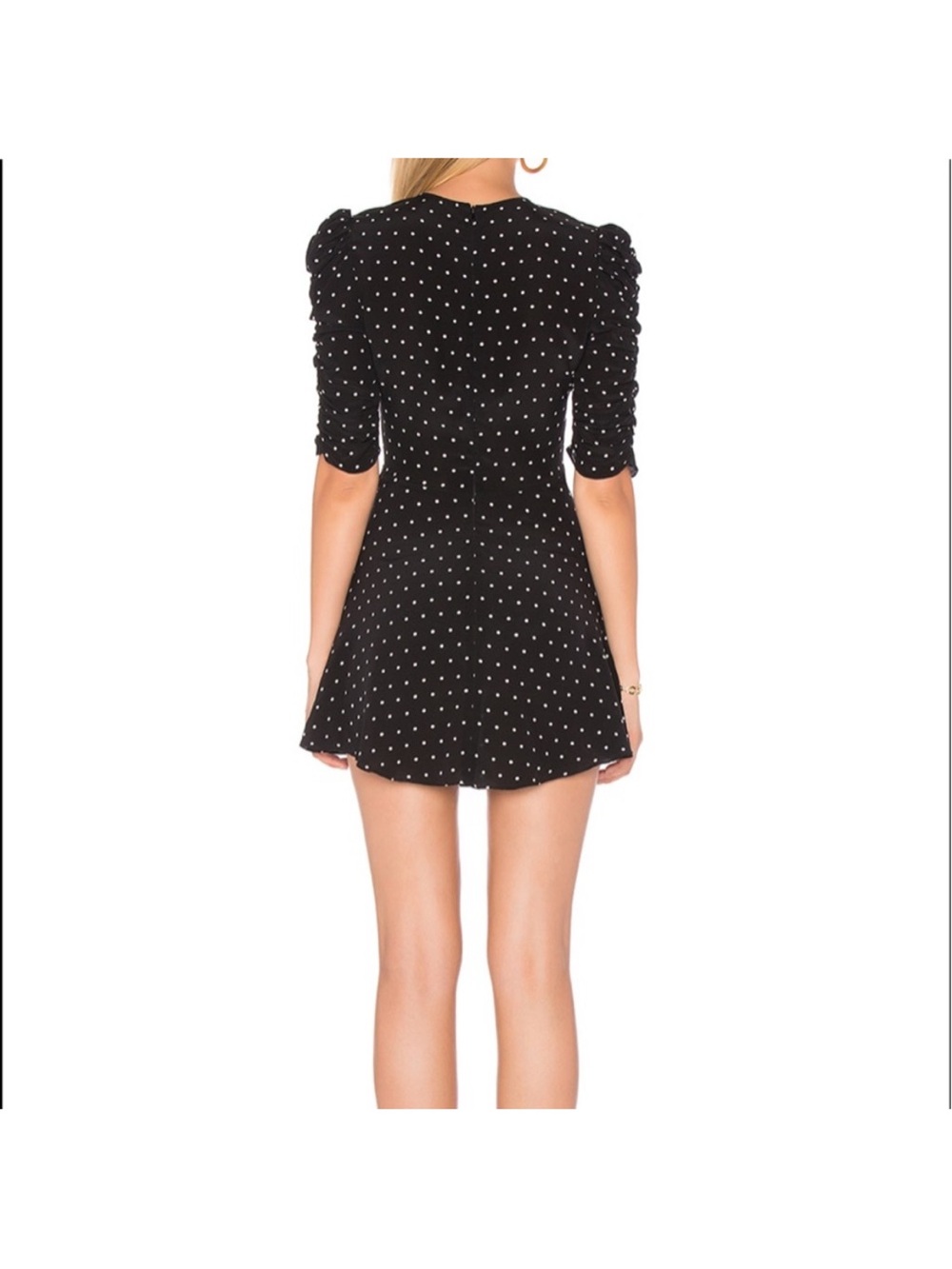 De La Vali Bambi dress black polka dot - Picture 2 of 5